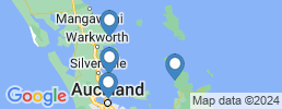 mapa de operadores de pesca en Whangaparaoa