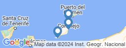map of fishing charters in Fuerteventura