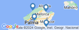 map of fishing charters in Mallorca
