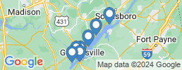 map of fishing charters in Scottsboro