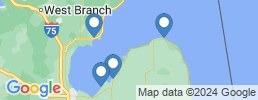 map of fishing charters in Port Austin