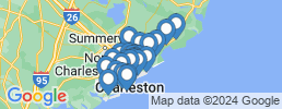 mapa de operadores de pesca en Isle of Palms