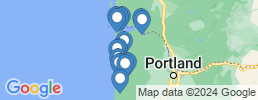 map of fishing charters in Nehalem