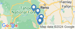 map of fishing charters in Tahoe Vista