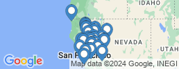 mapa de operadores de pesca en Northern California