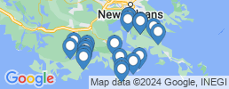 mapa de operadores de pesca en Leeville