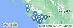 map of fishing charters in British Columbia