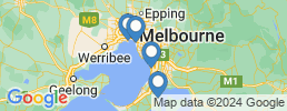 map of fishing charters in Melbourne