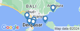 map of fishing charters in Nusa Dua Bali