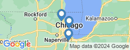 map of fishing charters in Naperville