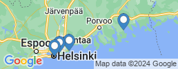 mapa de operadores de pesca en Helsinki