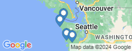 map of fishing charters in Washington Coast