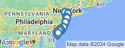 mapa de operadores de pesca en Jersey Shore