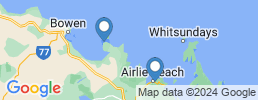 map of fishing charters in Whitsunday