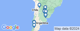 map of fishing charters in Argentina