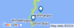 map of fishing charters in Andaman Islands