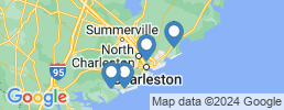 map of fishing charters in Cooper River