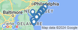mapa de operadores de pesca en Sea Isle City