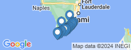 map of fishing charters in Flamingo