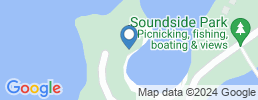 mapa de operadores de pesca en Topsail Island