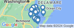 mapa de operadores de pesca en Reedville