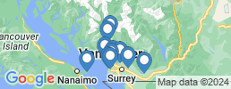 map of fishing charters in North Vancouver