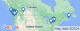 map of fishing charters in Canada