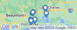 mapa de operadores de pesca en Port Arthur
