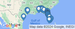 mapa de operadores de pesca en Gulf of Mexico