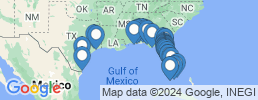 map of fishing charters in Gulf of Mexico