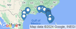 map of fishing charters in Gulf of Mexico