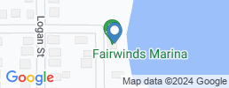 mapa de operadores de pesca en Narragansett Bay