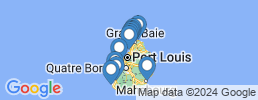 mapa de operadores de pesca en Pointe Aux Biches