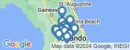map of fishing charters in Ocklawaha