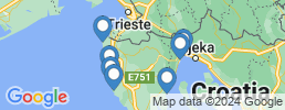 map of fishing charters in Umag
