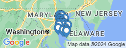 mapa de operadores de pesca en Grasonville