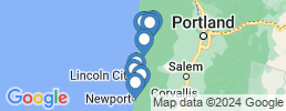 map of fishing charters in Lincoln City