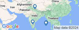 Karte der Angebote in Indien