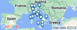 map of fishing charters in Italy