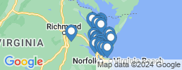 mapa de operadores de pesca en Yorktown