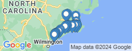 map of fishing charters in Swansboro