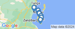 map of fishing charters in Pwani Mchangani