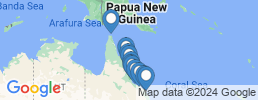 mapa de operadores de pesca en North Queensland