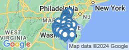 map of fishing charters in Upper Chesapeake Bay
