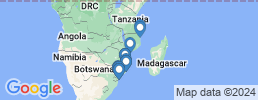 map of fishing charters in Mozambique