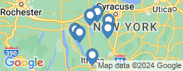 map of fishing charters in Ithaca