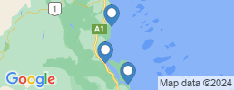 map of fishing charters in Cardwell