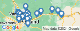 map of fishing charters in Cascade Locks