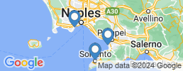 map of fishing charters in Sorrento