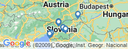 map of fishing charters in Slovénie